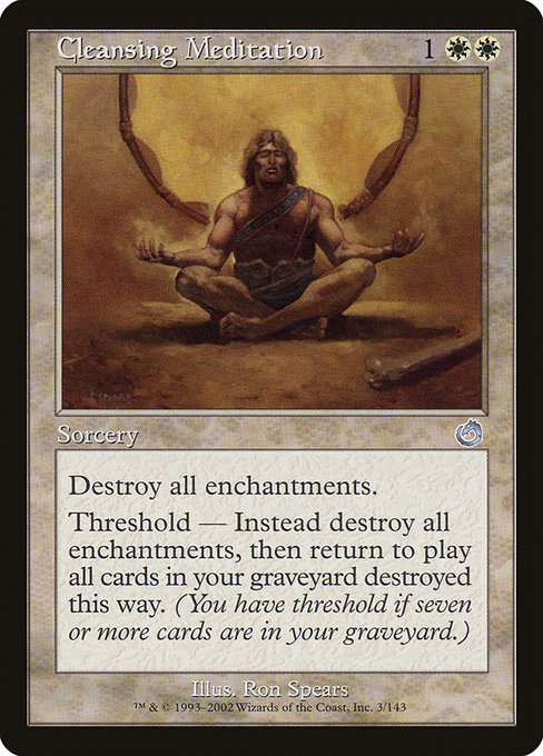 Cleansing Meditation - Torment Uncommon Card