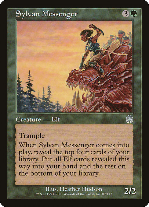 Sylvan Messenger - Apocalypse Uncommon Card