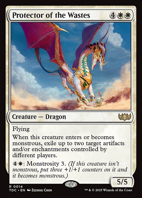 Protector of the Wastes - Tarkir: Dragonstorm Commander Rare Card