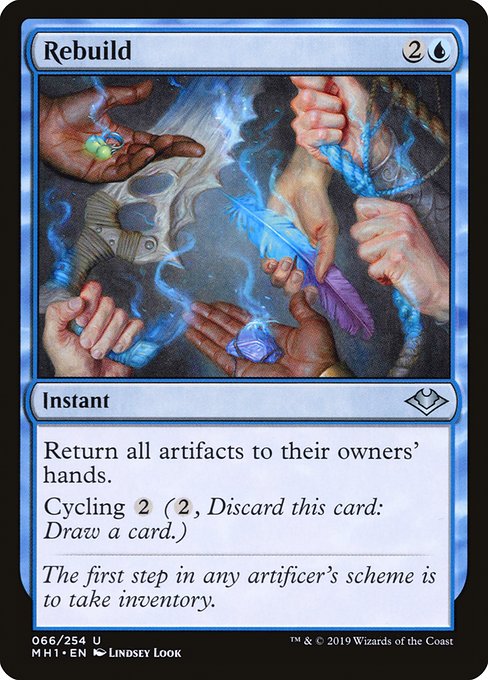 Rebuild - Modern Horizons Uncommon Card
