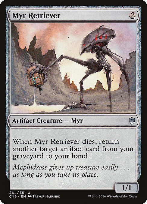 Myr Retriever - Commander 2016 Uncommon Card