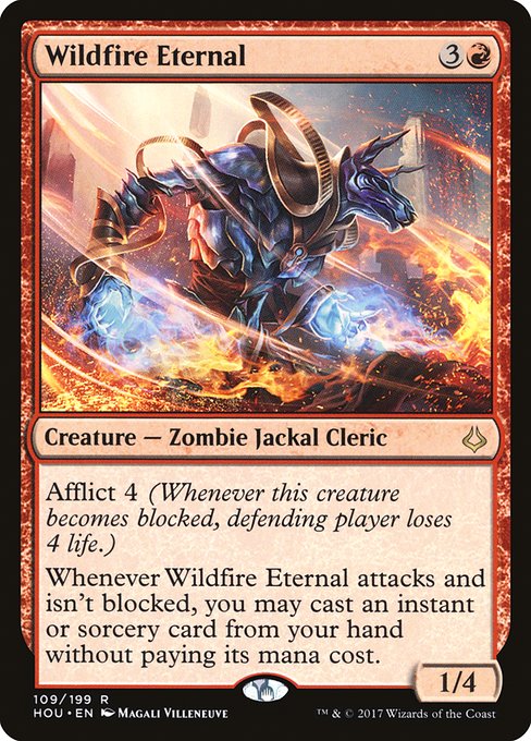 Wildfire Eternal - Hour of Devastation Rare Card