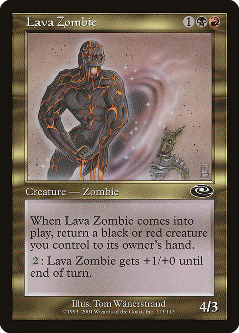 Lava Zombie - Planeshift Common Card