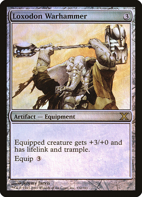 Loxodon Warhammer - Tenth Edition Rare Card