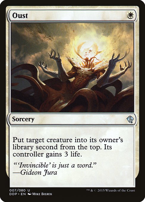 Oust - Duel Decks: Zendikar vs. Eldrazi Uncommon Card