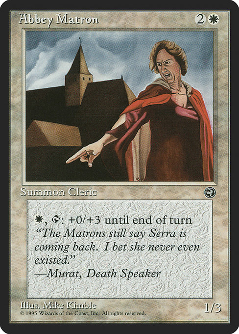 Abbey Matron - Homelands Common Card