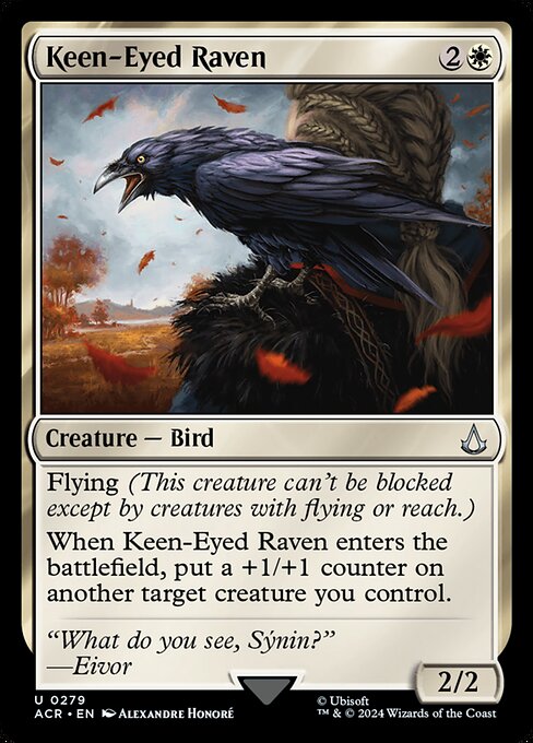 Keen-Eyed Raven - Assassin's Creed Uncommon Card