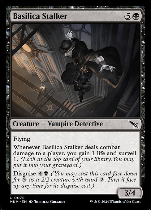 Basilica Stalker - Murders at Karlov Manor Common Card