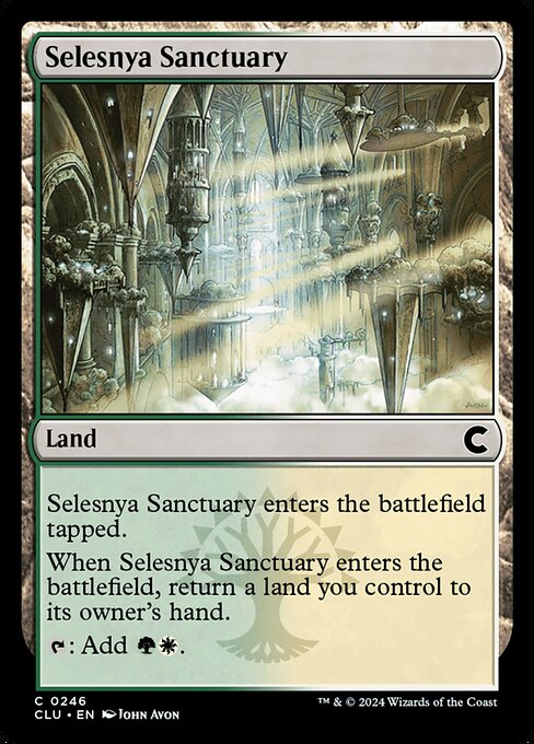 Selesnya Sanctuary - Ravnica: Clue Edition Common Card