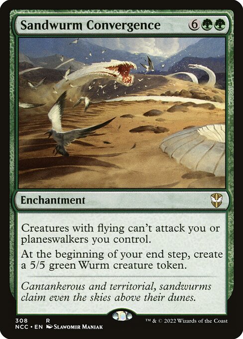 Sandwurm Convergence - New Capenna Commander Rare Card