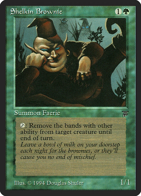 Shelkin Brownie - Legends Common Card