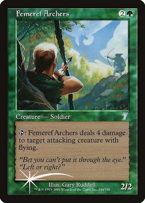 Femeref Archers - Seventh Edition Uncommon Card