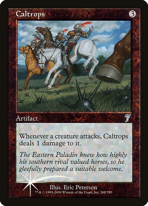 Caltrops - Seventh Edition Uncommon Card