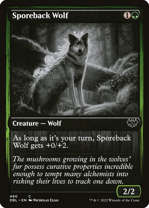 Sporeback Wolf - Innistrad: Double Feature Common Card