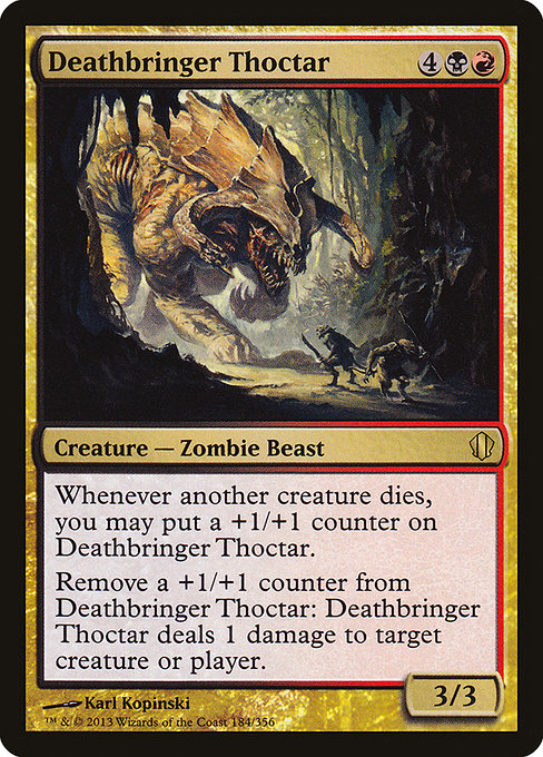 Deathbringer Thoctar - Commander 2013 Rare Card