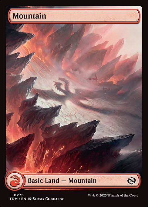 Mountain - Tarkir: Dragonstorm Common Card