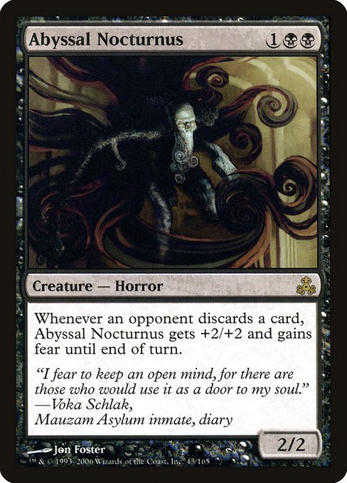 Abyssal Nocturnus - Guildpact Rare Card