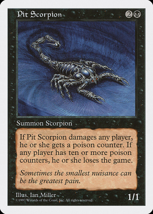 Pit Scorpion - Fifth Edition Common Card
