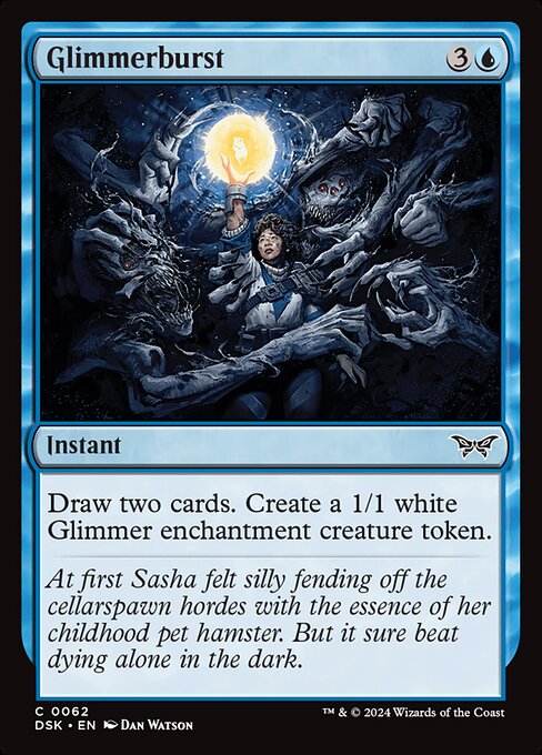 Glimmerburst - Duskmourn: House of Horror Common Card