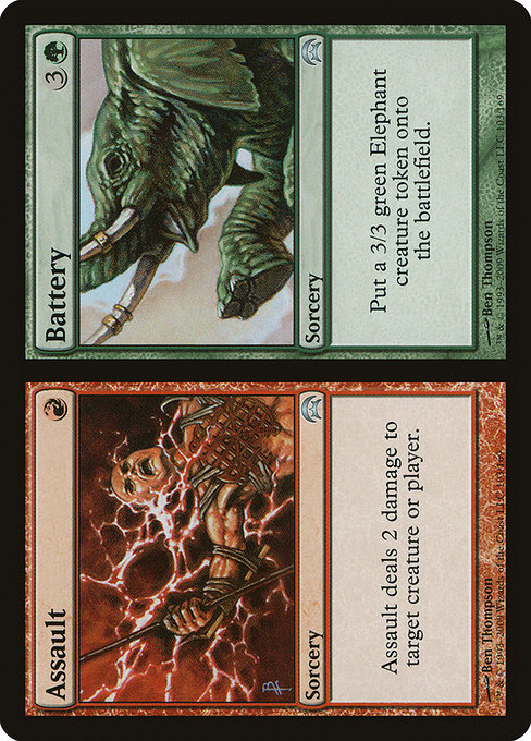 Assault // Battery - Planechase Uncommon Card