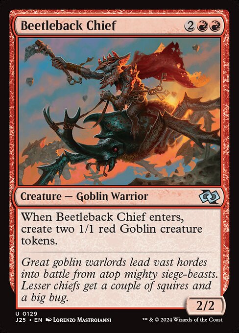 Beetleback Chief - Foundations Jumpstart Uncommon Card