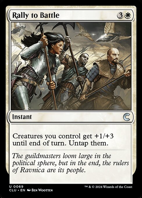 Rally to Battle - Ravnica: Clue Edition Uncommon Card