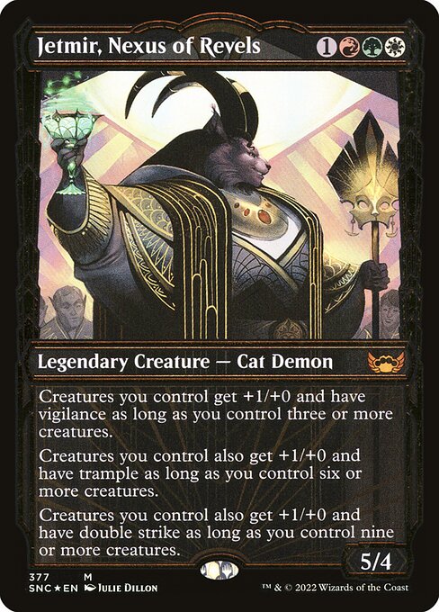 Jetmir, Nexus of Revels - Streets of New Capenna Mythic Card