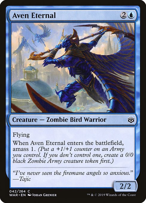 Aven Eternal - War of the Spark Common Card