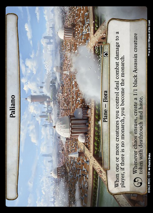 Paliano - March of the Machine Commander Common Card