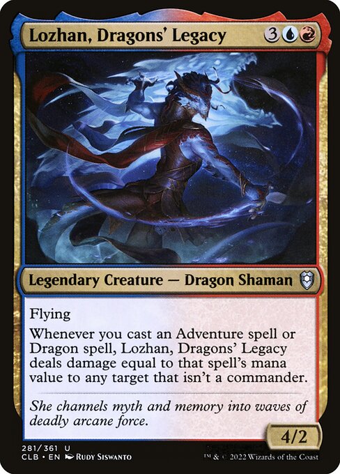 Lozhan, Dragons' Legacy - Commander Legends: Battle for Baldur's Gate Uncommon Card