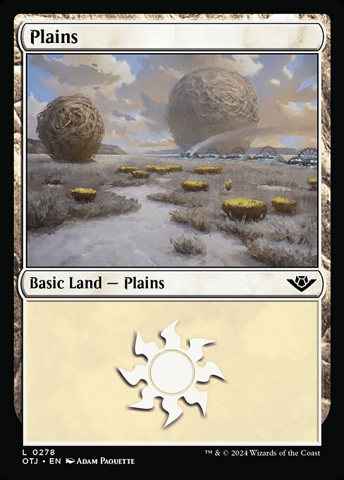 Plains - Outlaws of Thunder Junction Common Card