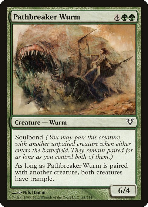 Pathbreaker Wurm - Avacyn Restored Common Card