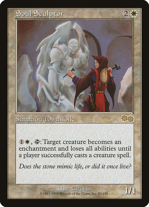 Soul Sculptor - Urza's Saga Rare Card