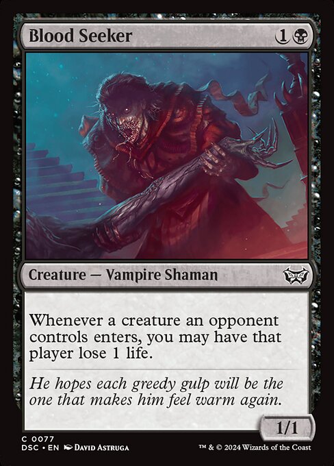 Blood Seeker - Duskmourn: House of Horror Commander Common Card