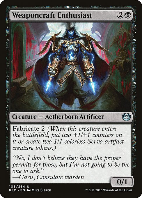 Weaponcraft Enthusiast - Kaladesh Uncommon Card