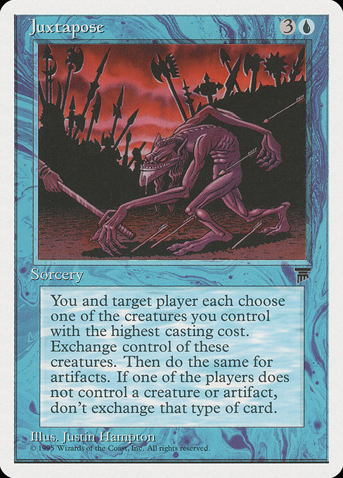 Juxtapose - Chronicles Rare Card