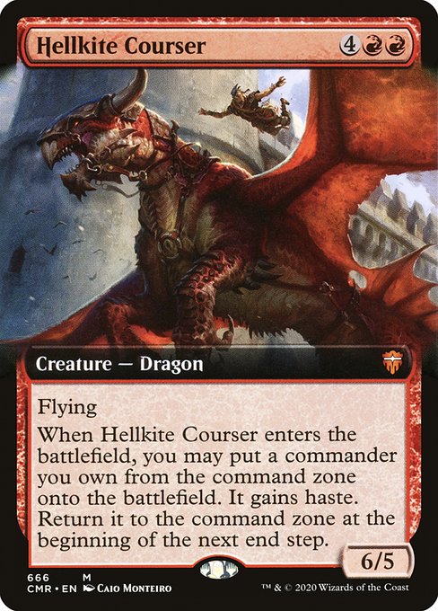 Hellkite Courser - Commander Legends Mythic Card