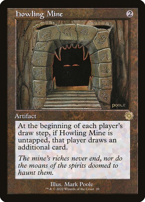 Howling Mine - The Brothers' War Retro Artifacts Rare Card