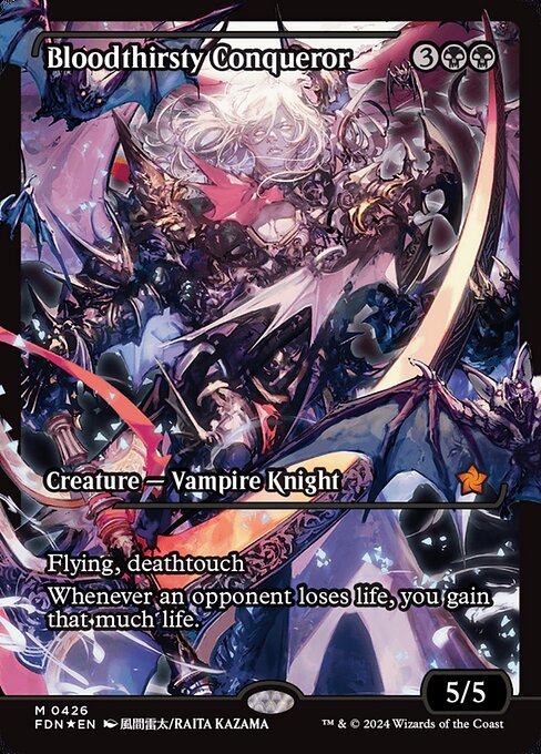 Bloodthirsty Conqueror - Foundations Mythic Card