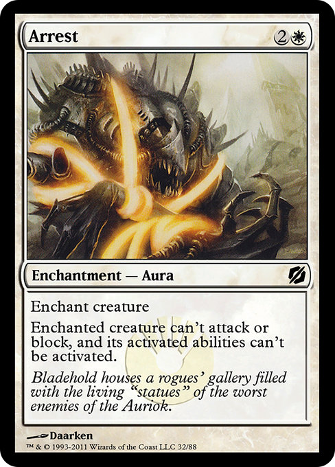 Arrest - Duel Decks: Mirrodin Pure vs. New Phyrexia Common Card