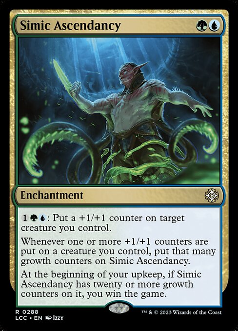 Simic Ascendancy - The Lost Caverns of Ixalan Commander Rare Card