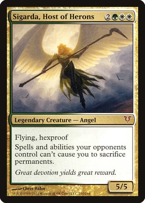 Sigarda, Host of Herons - Avacyn Restored Mythic Card