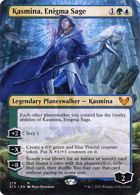 Kasmina, Enigma Sage - Strixhaven: School of Mages Mythic Card