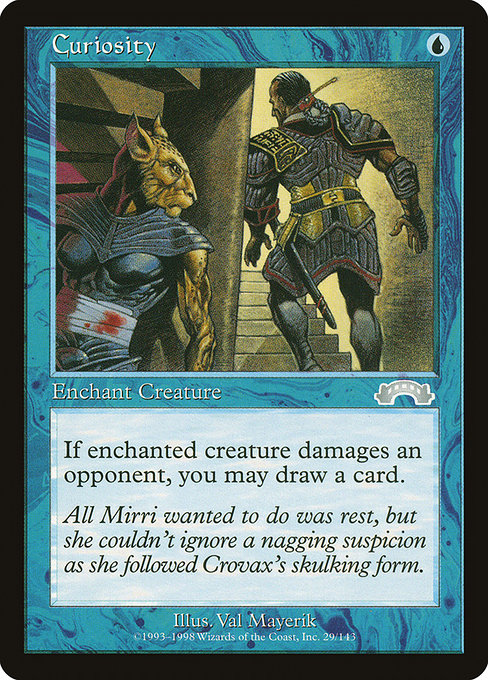 Curiosity - Exodus Uncommon Card