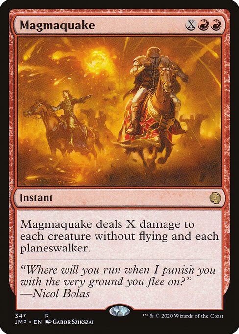 Magmaquake - Jumpstart Rare Card