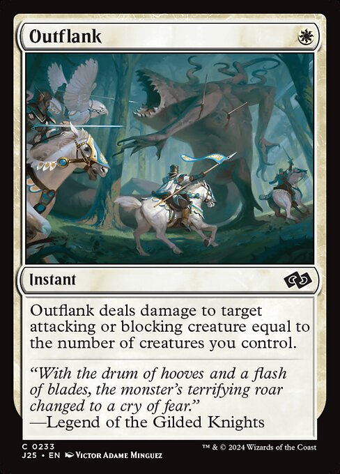 Outflank - Foundations Jumpstart Common Card