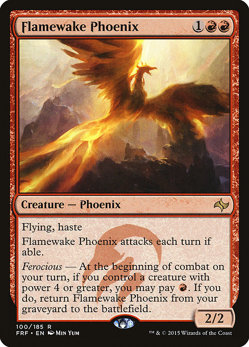 Flamewake Phoenix - Fate Reforged Rare Card
