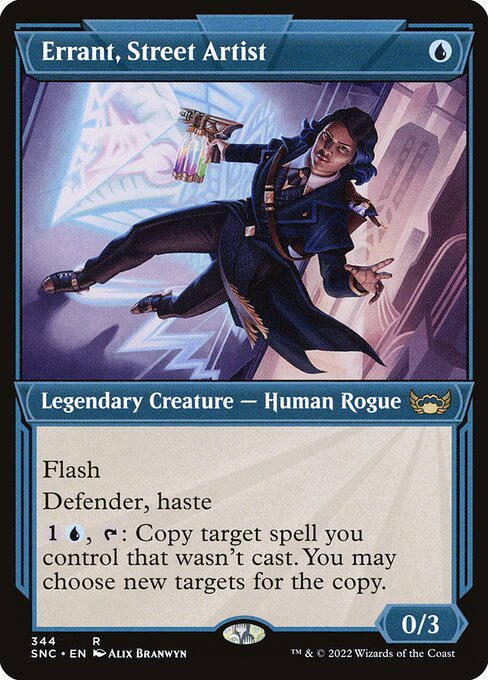 Errant, Street Artist - Streets of New Capenna Rare Card