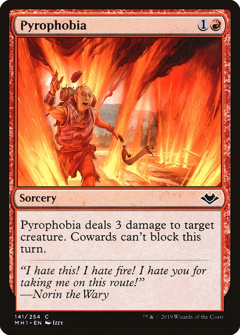 Pyrophobia - Modern Horizons Common Card