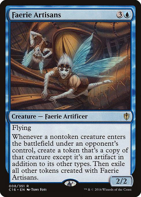 Faerie Artisans - Commander 2016 Rare Card
